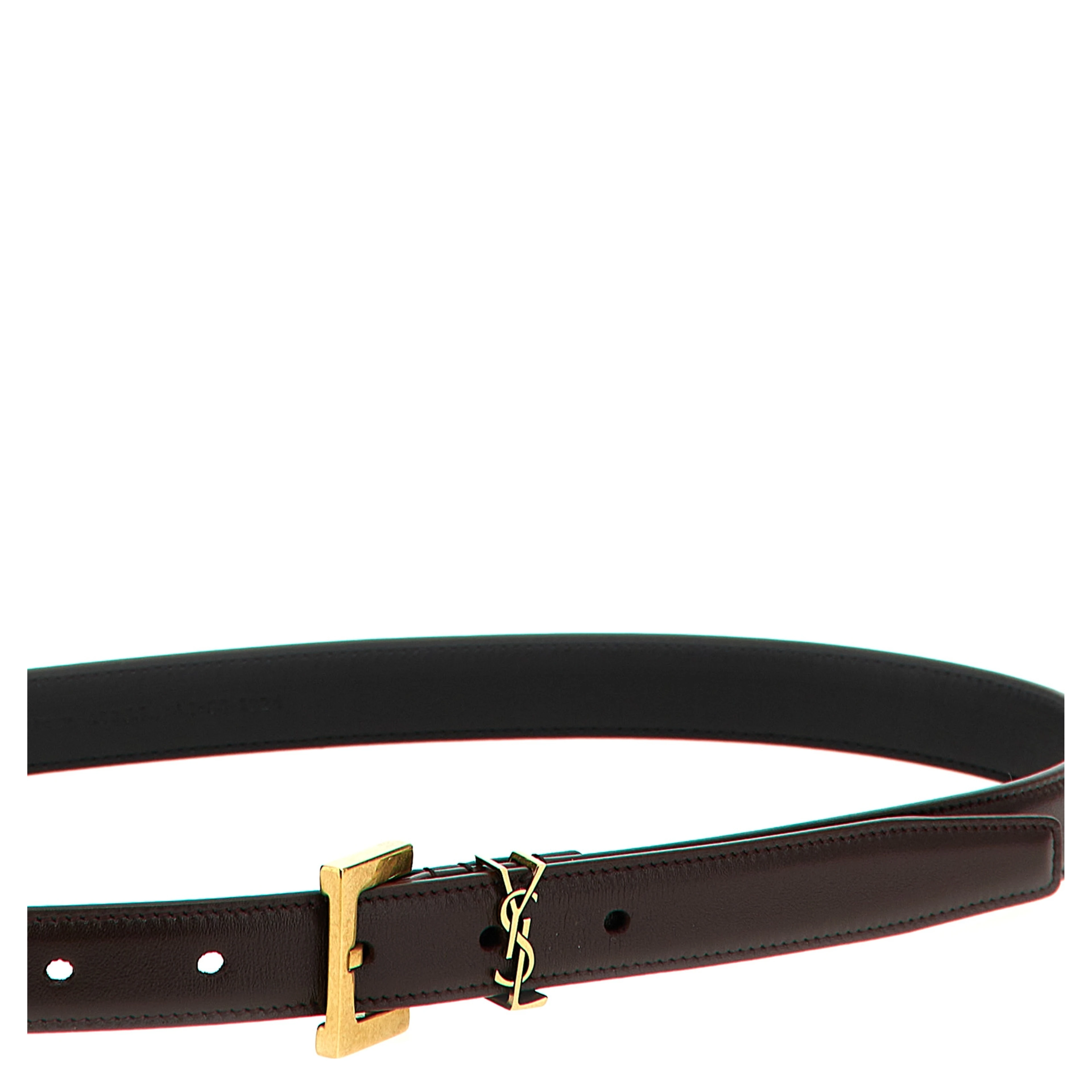 Brown Leather Regular Belt