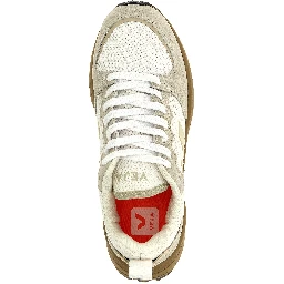 Beige Recycled Polyester Athletic Sneakers