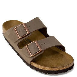 Brown Leather Slippers