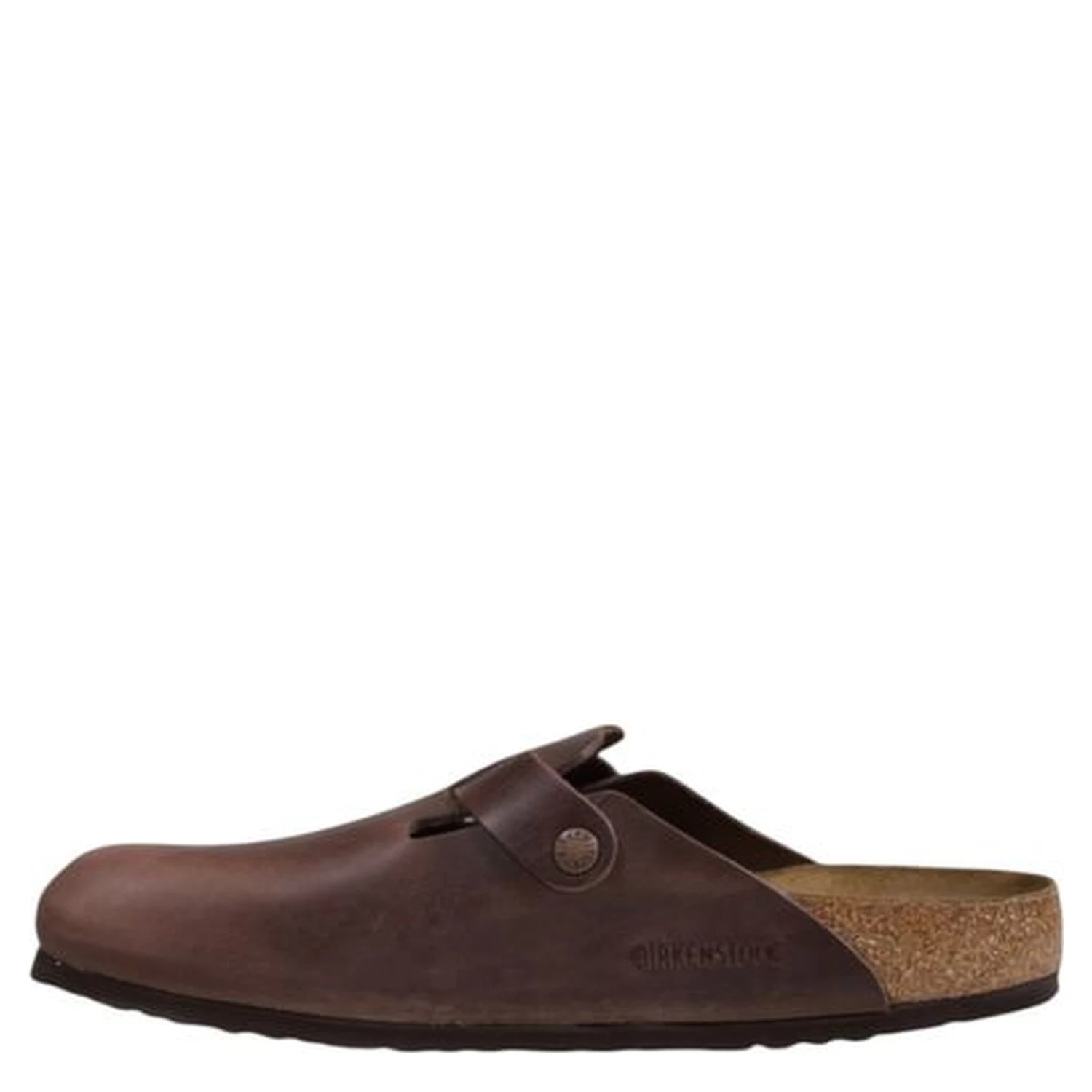 Brown Leather Clogs