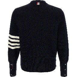 Blue Virgin Wool Cardigan