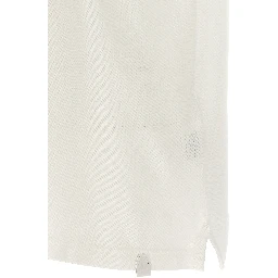 White Cotton Polo Shirt