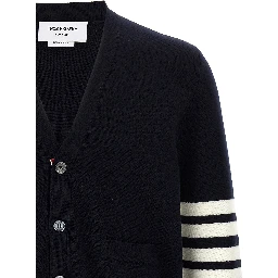 Blue Virgin Wool Cardigan