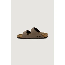 Brown Synthetic Slippers