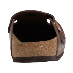 Brown Leather Clogs