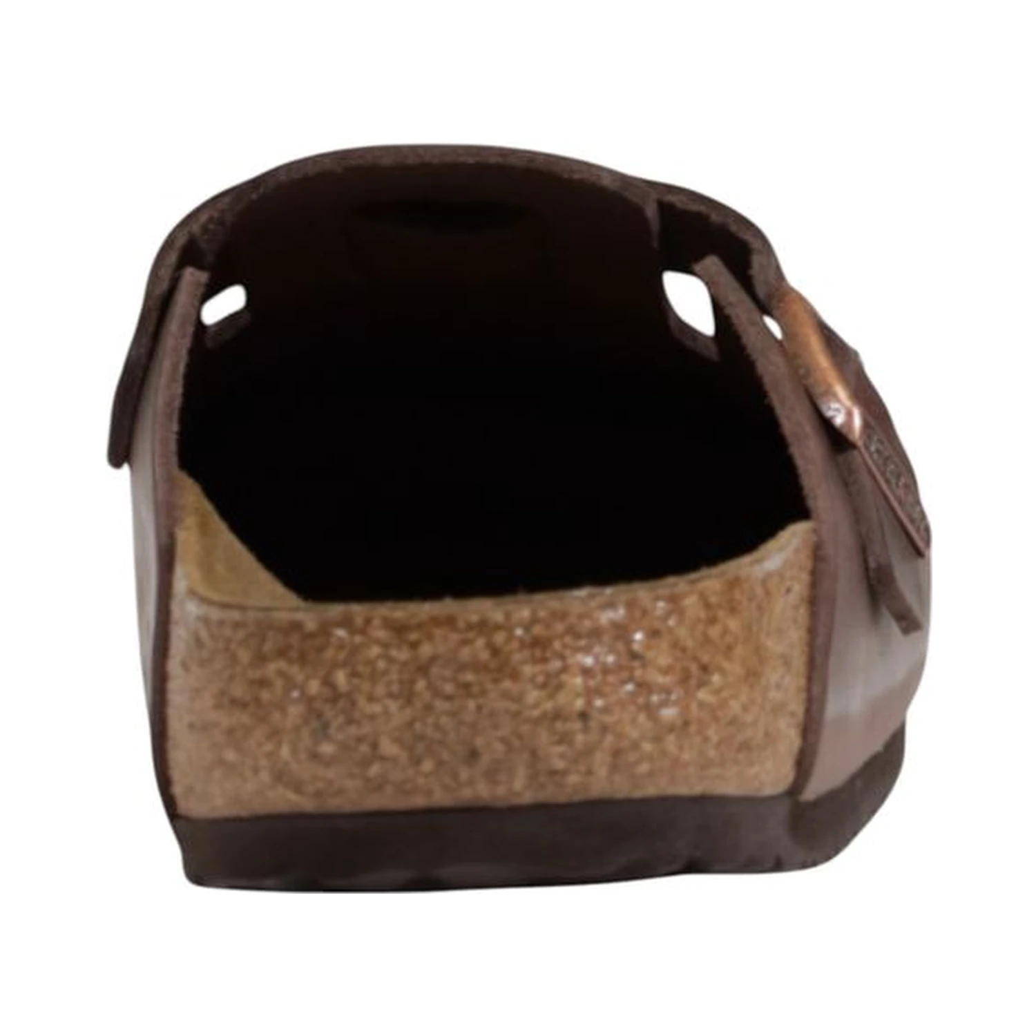 Brown Leather Clogs