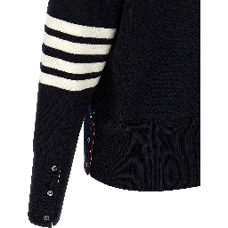 Blue Virgin Wool Cardigan