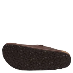 Brown Leather Clogs