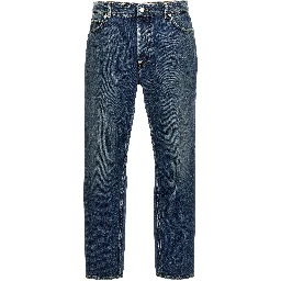Blue Cotton Jeans Denim