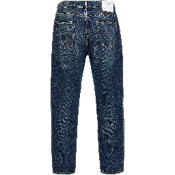 Blue Cotton Jeans Denim