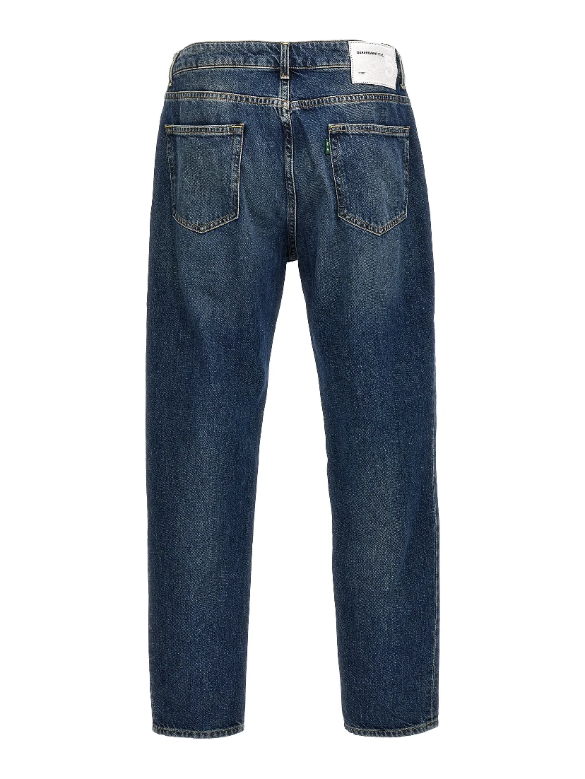 Blue Cotton Jeans Denim