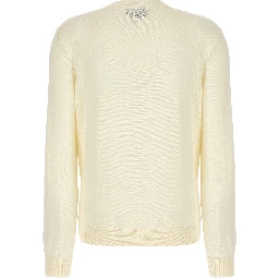 Beige Cotton Cardigan