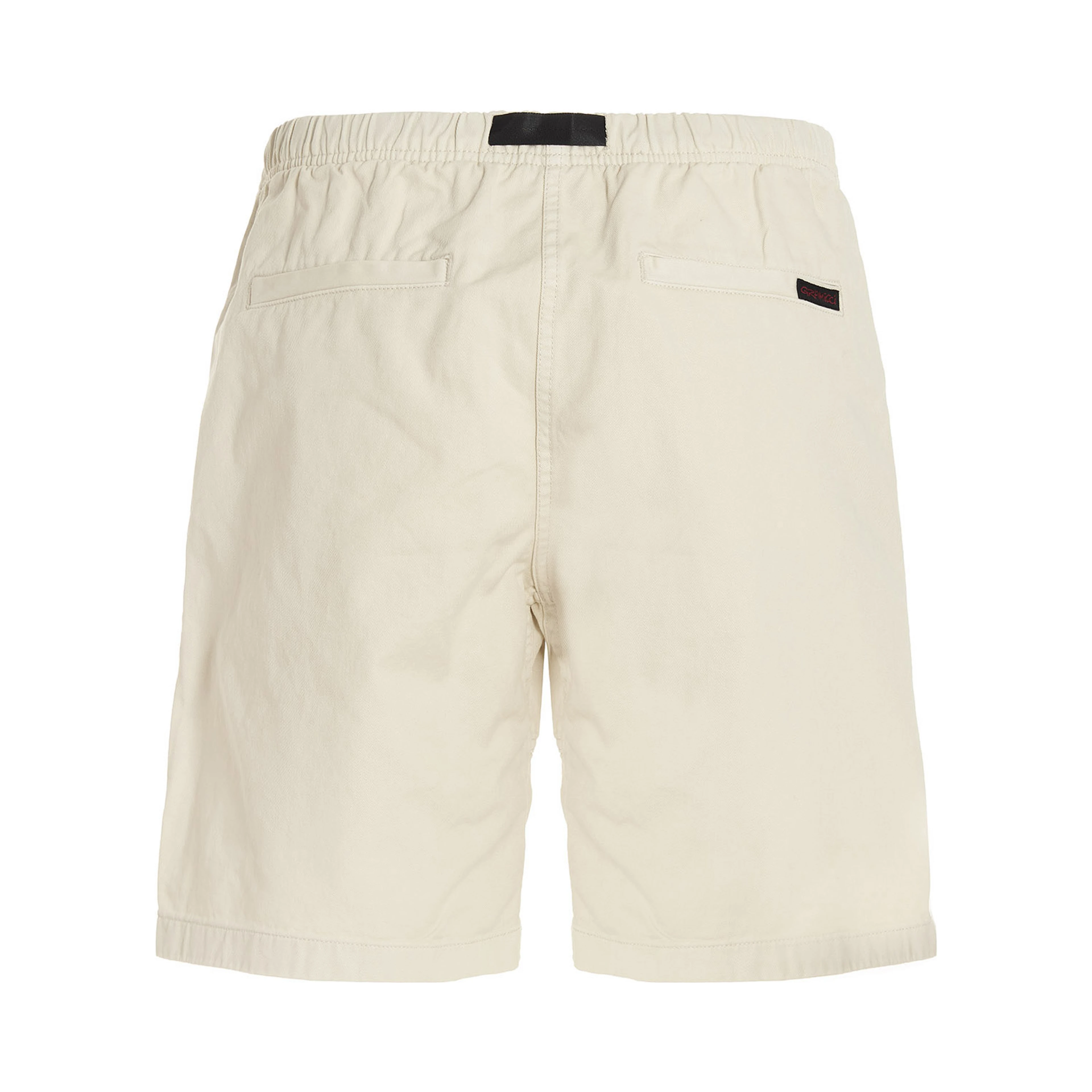 Beige Cotton Bermuda Shorts