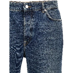 Blue Cotton Jeans Denim
