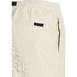 Beige Cotton Bermuda Shorts