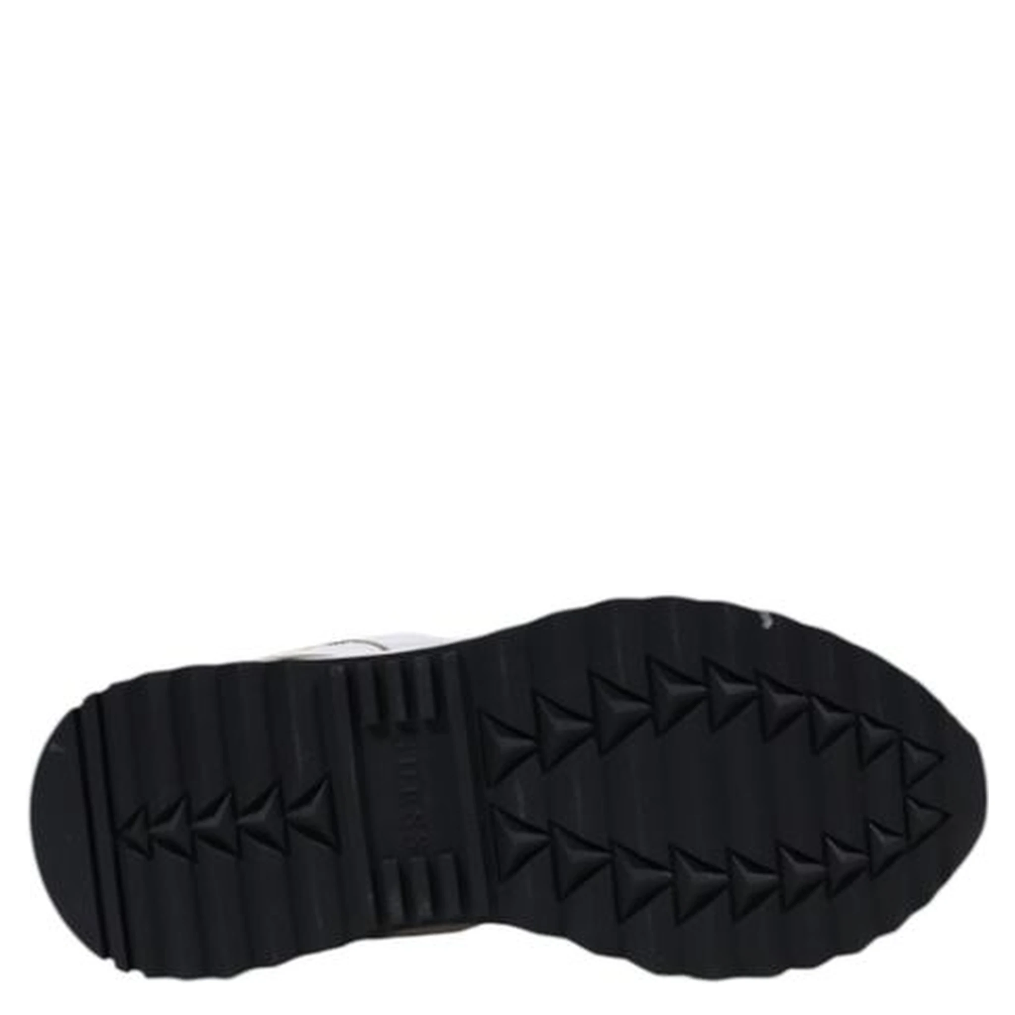 White Polyethylene Low Top Sneakers