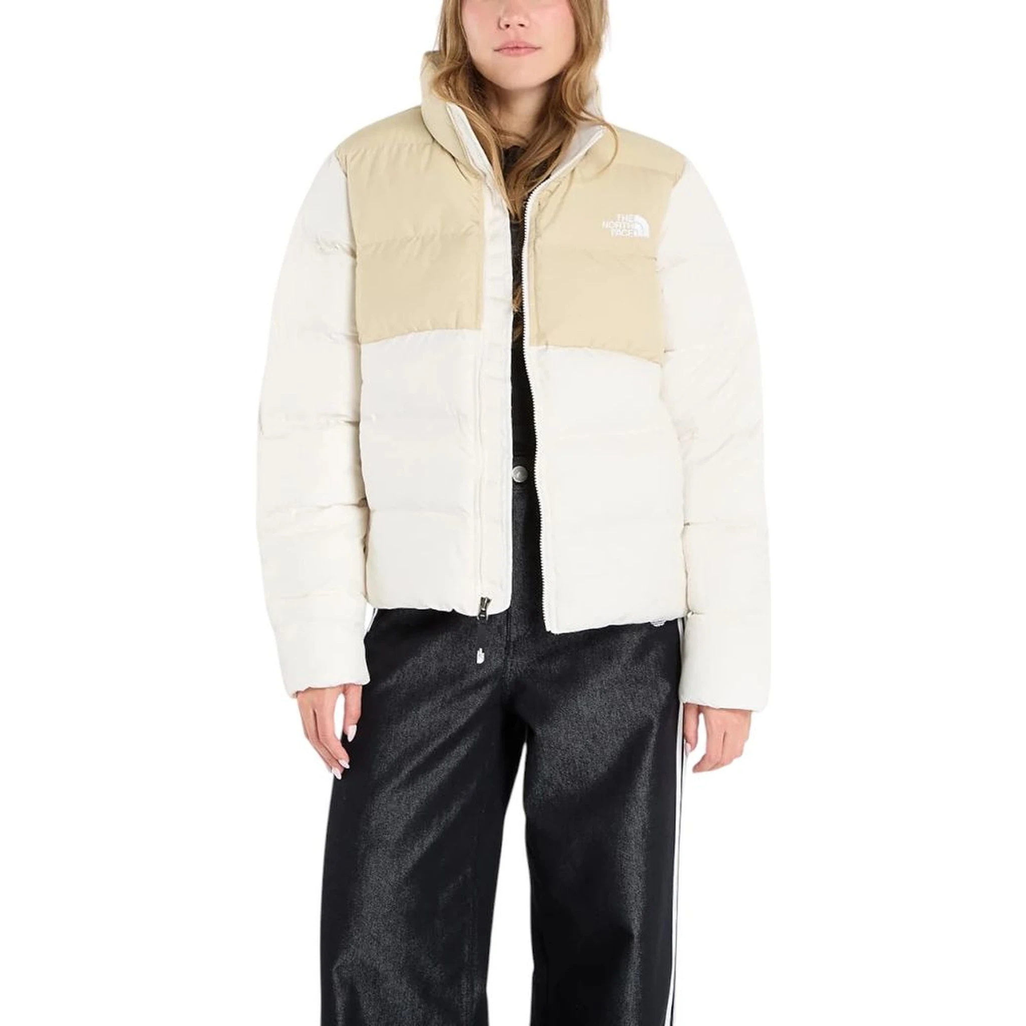Cream Polyester Coat