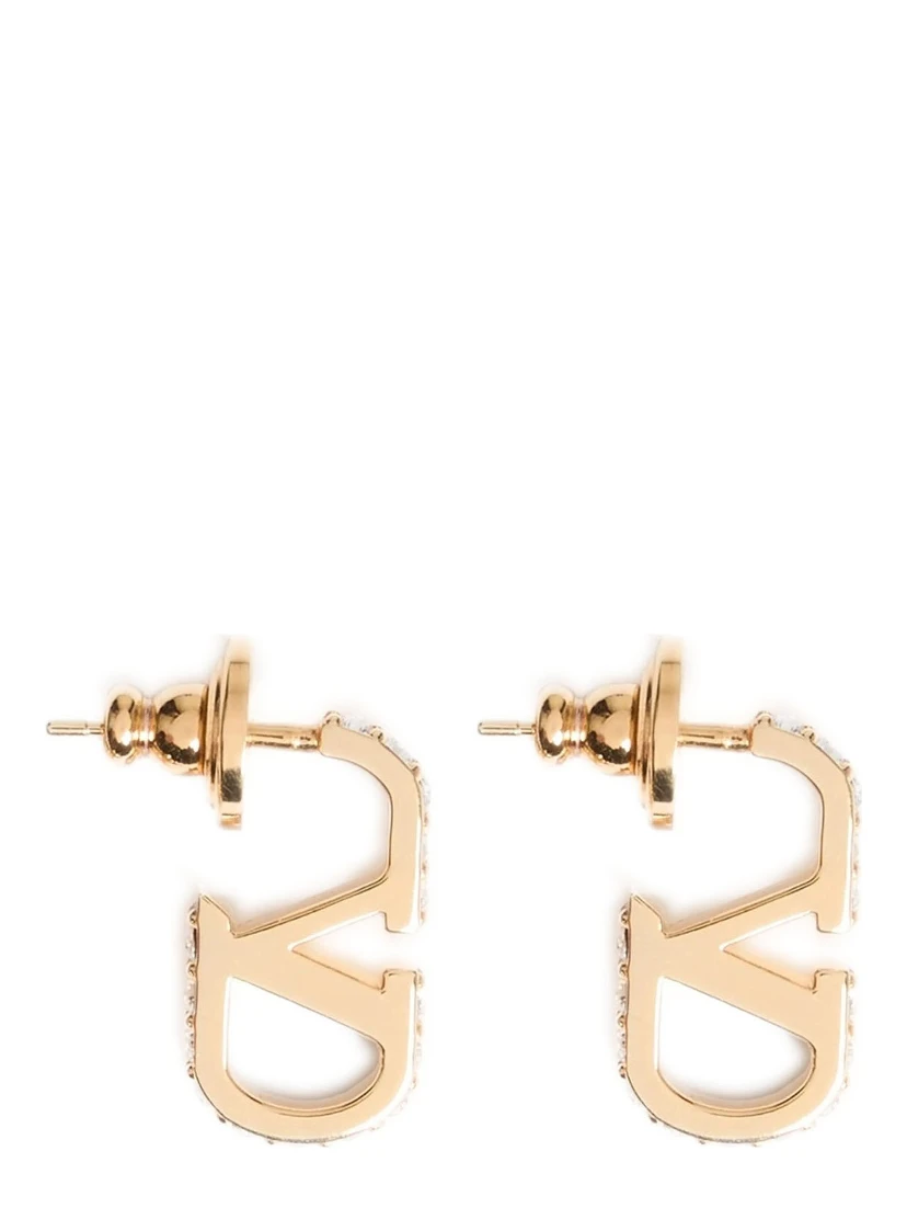 Gold Brass Earrings