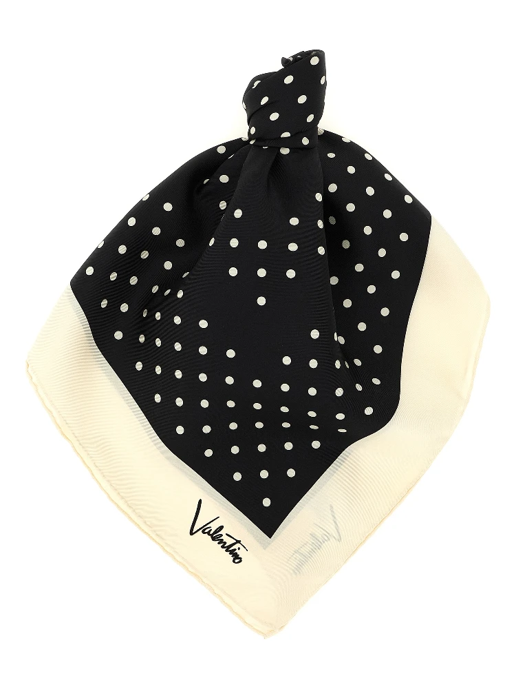 Bicolor Silk Foulard