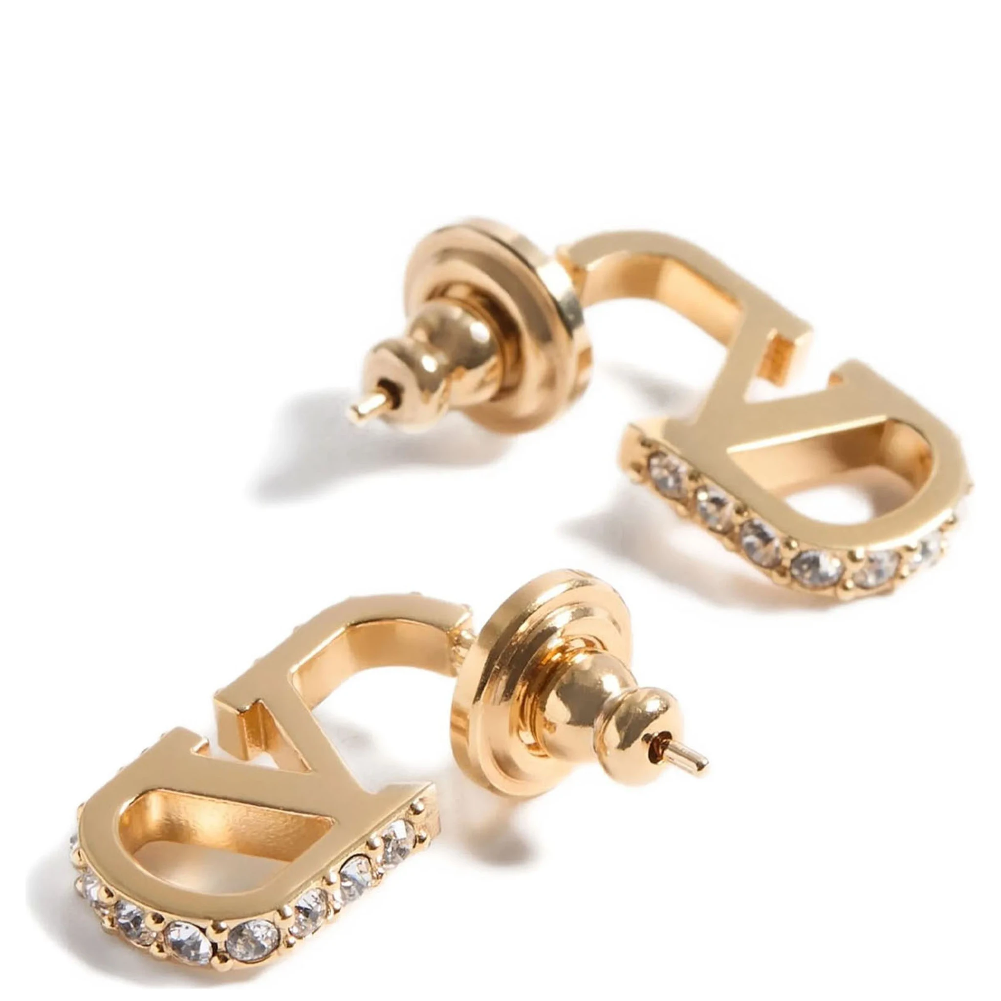 Gold Brass Earrings
