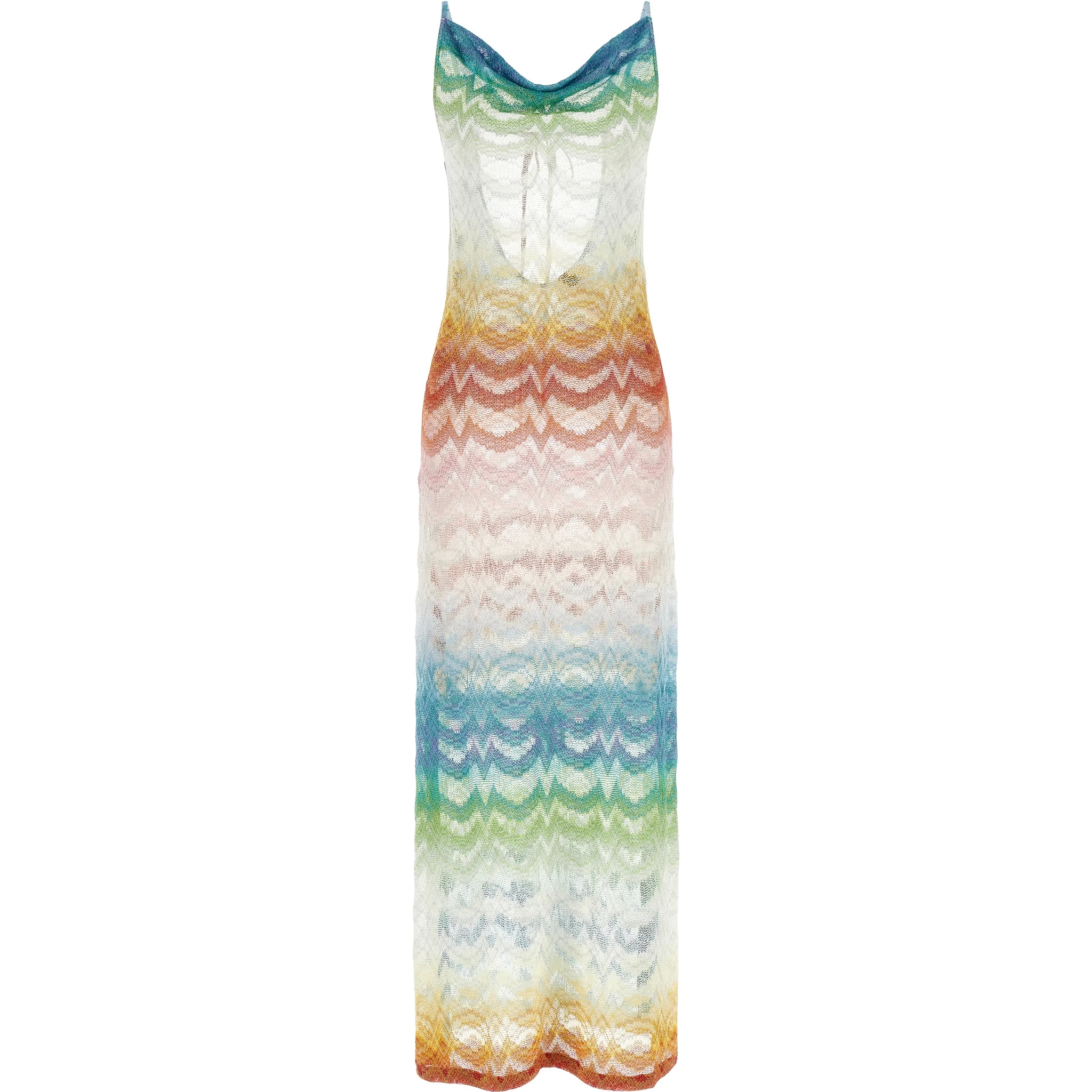 Multicolor Viscose Casual Dress