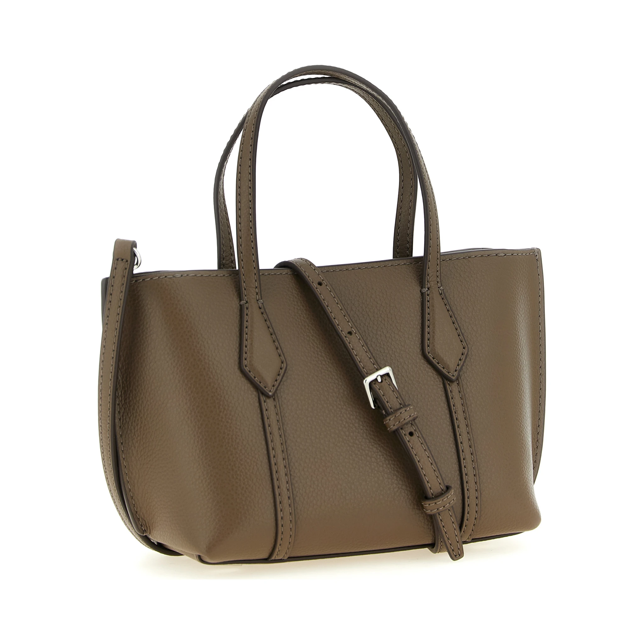 Brown Cowhide Tote Bag