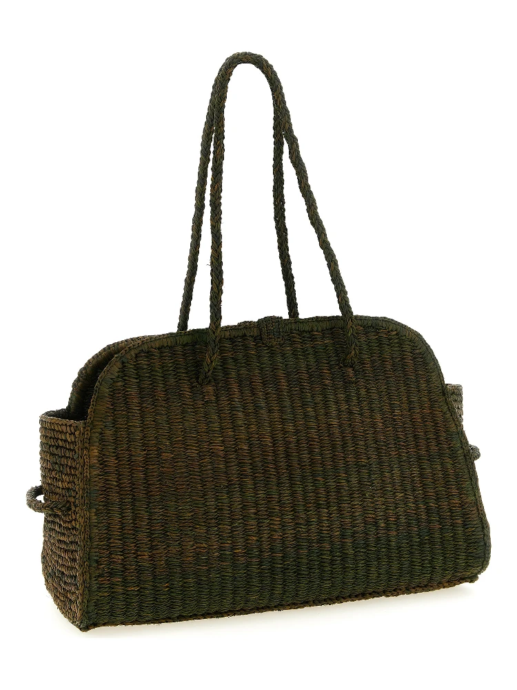 Bicolor Raffia Tote Bag alternative