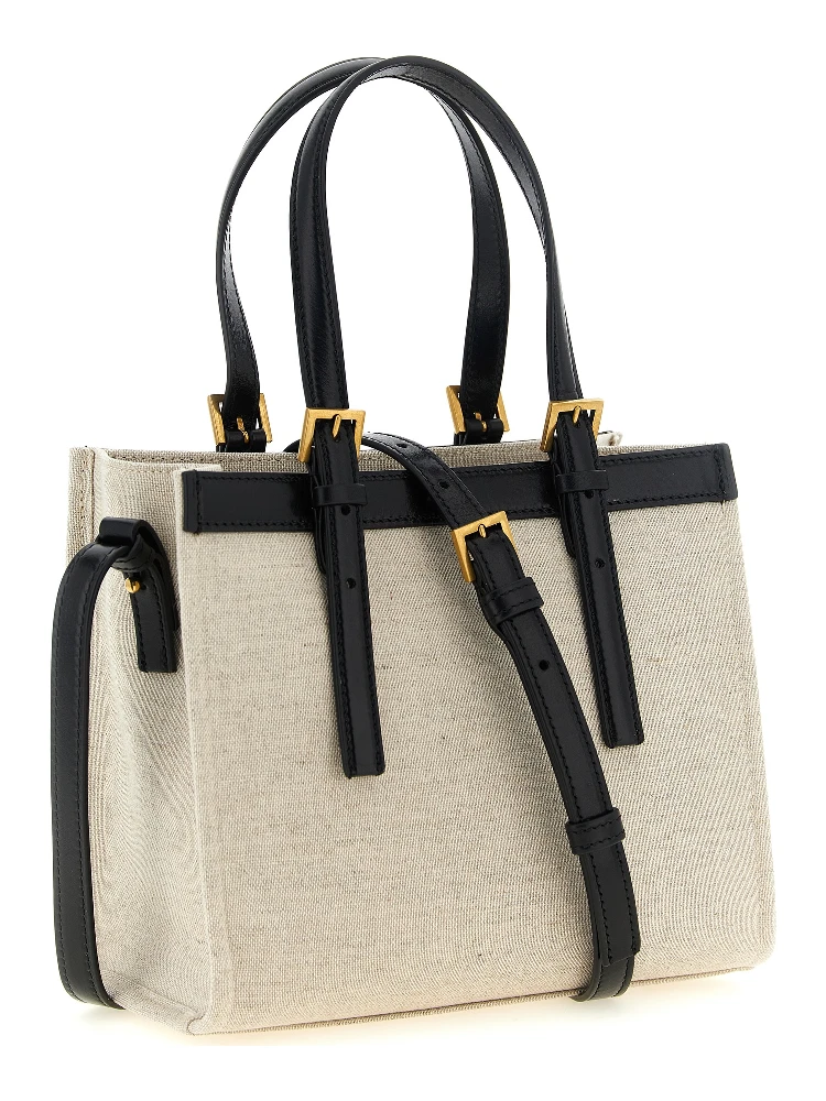 Beige Linen Tote Bag alternative
