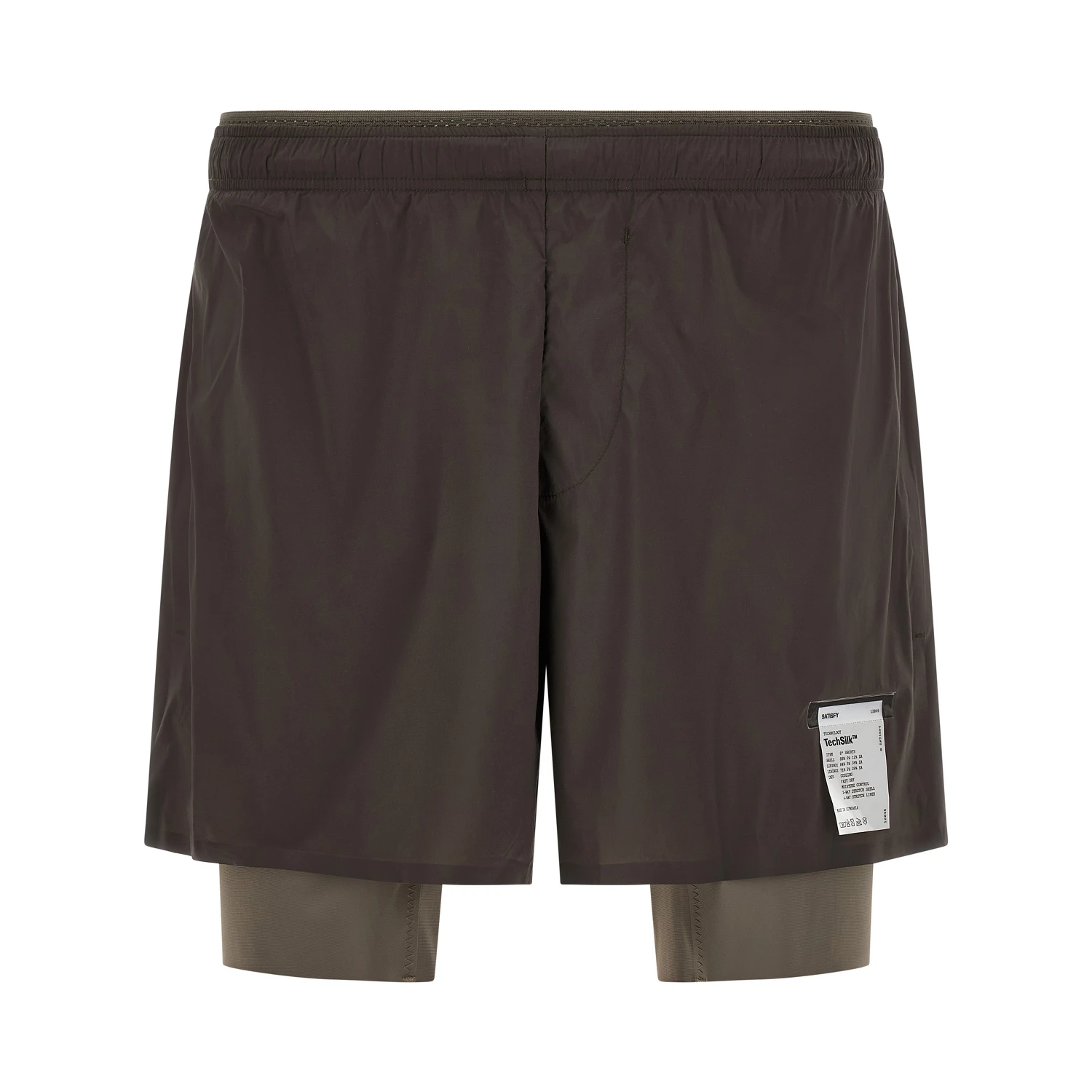 Gray Nylon Bermuda Shorts