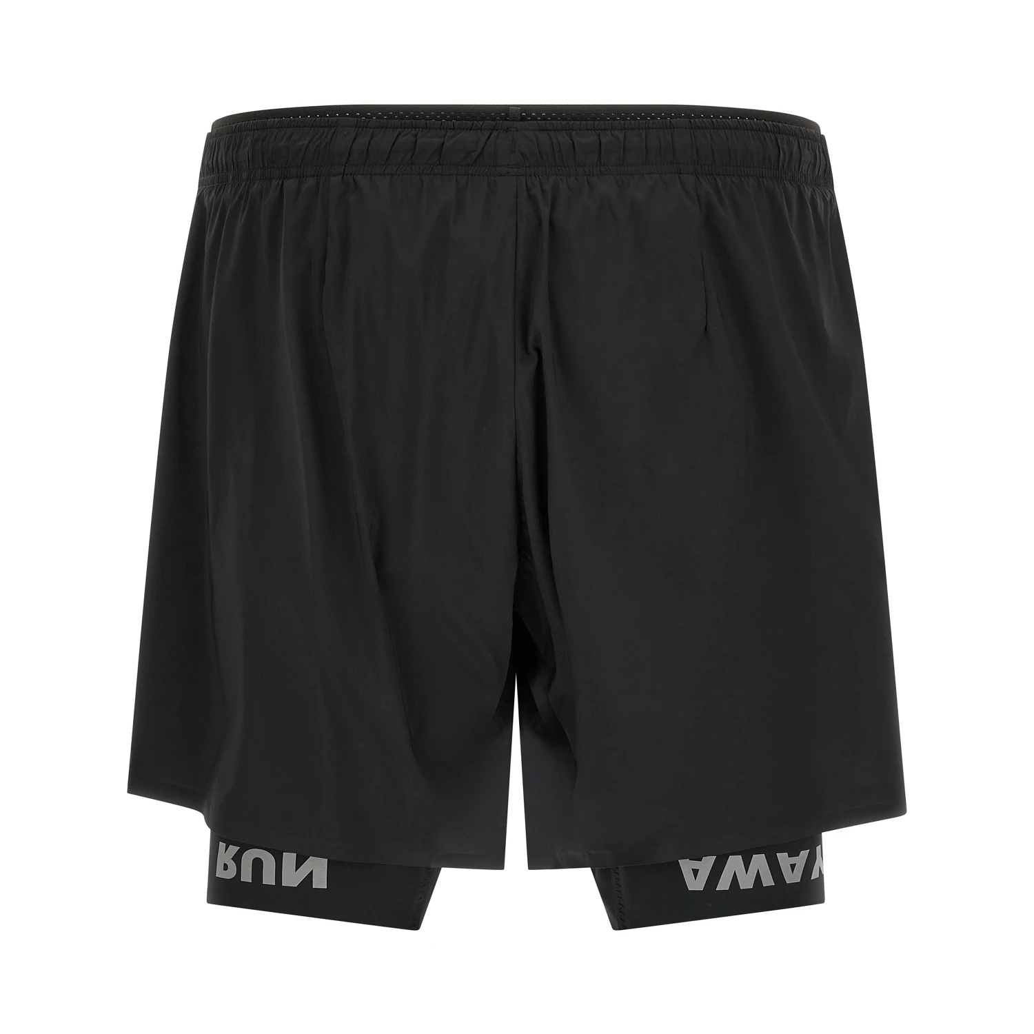 Black Nylon Bermuda Shorts
