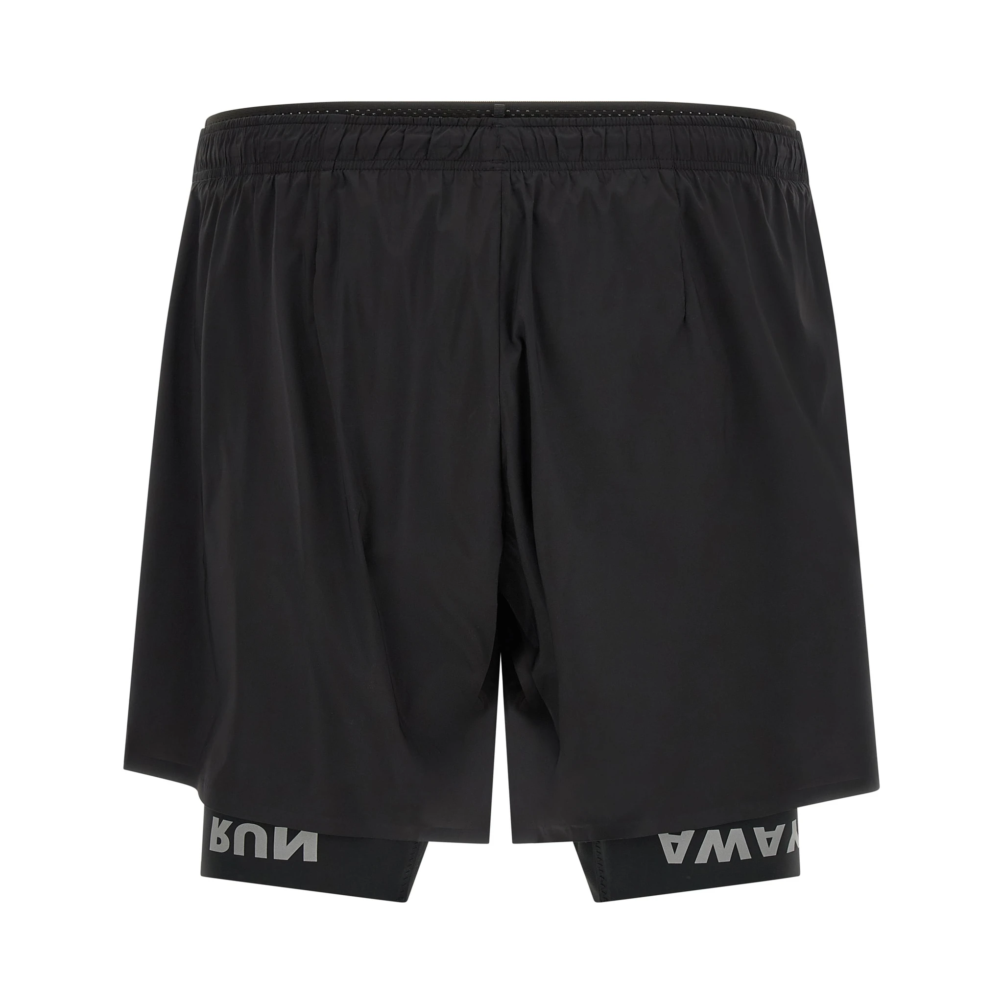 Black Nylon Bermuda Shorts