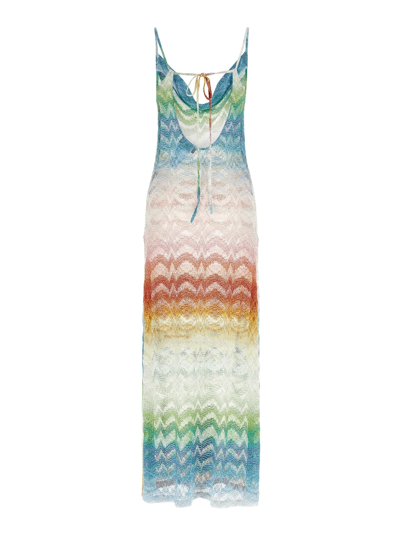Multicolor Viscose Casual Dress