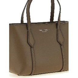 Brown Cowhide Tote Bag