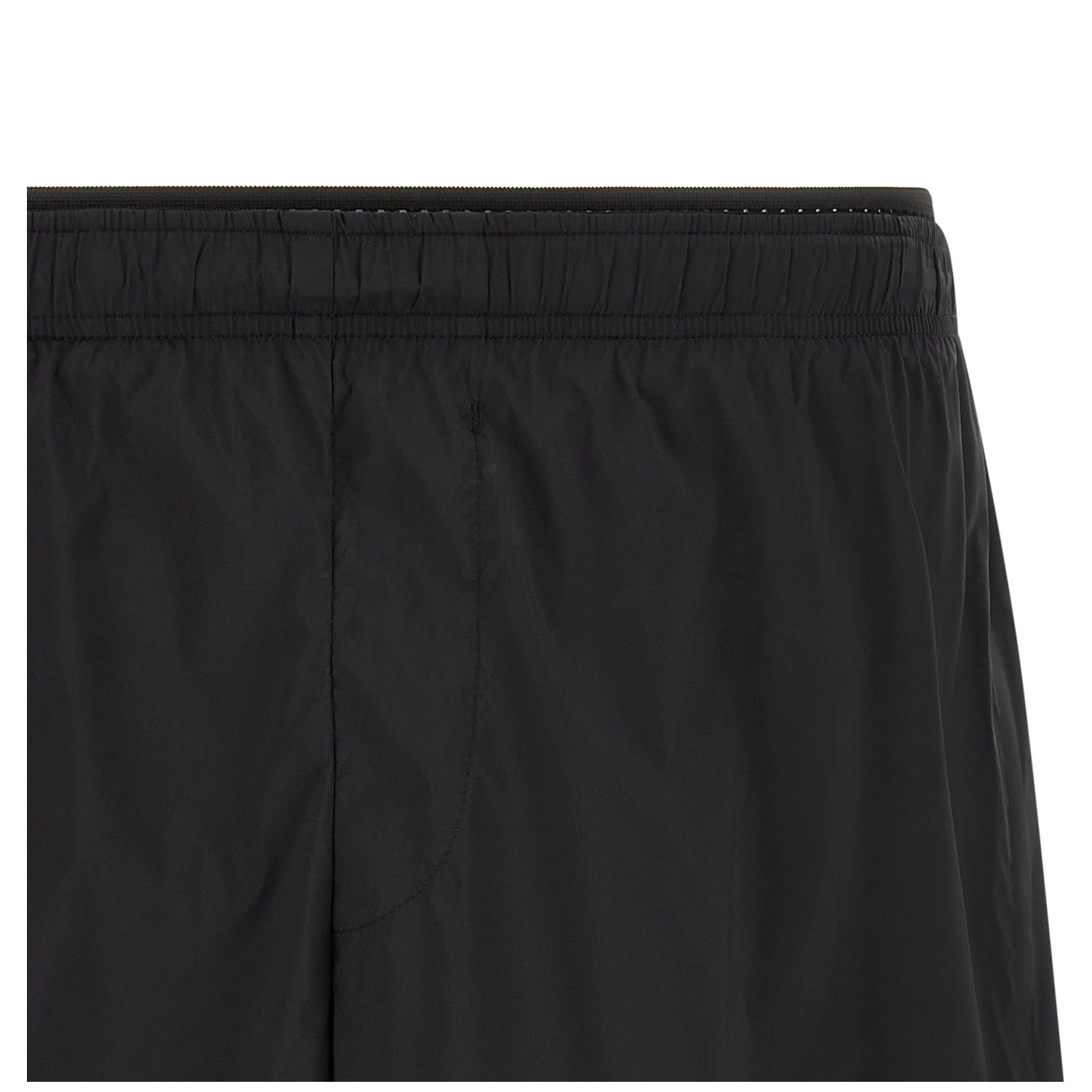 Black Nylon Bermuda Shorts