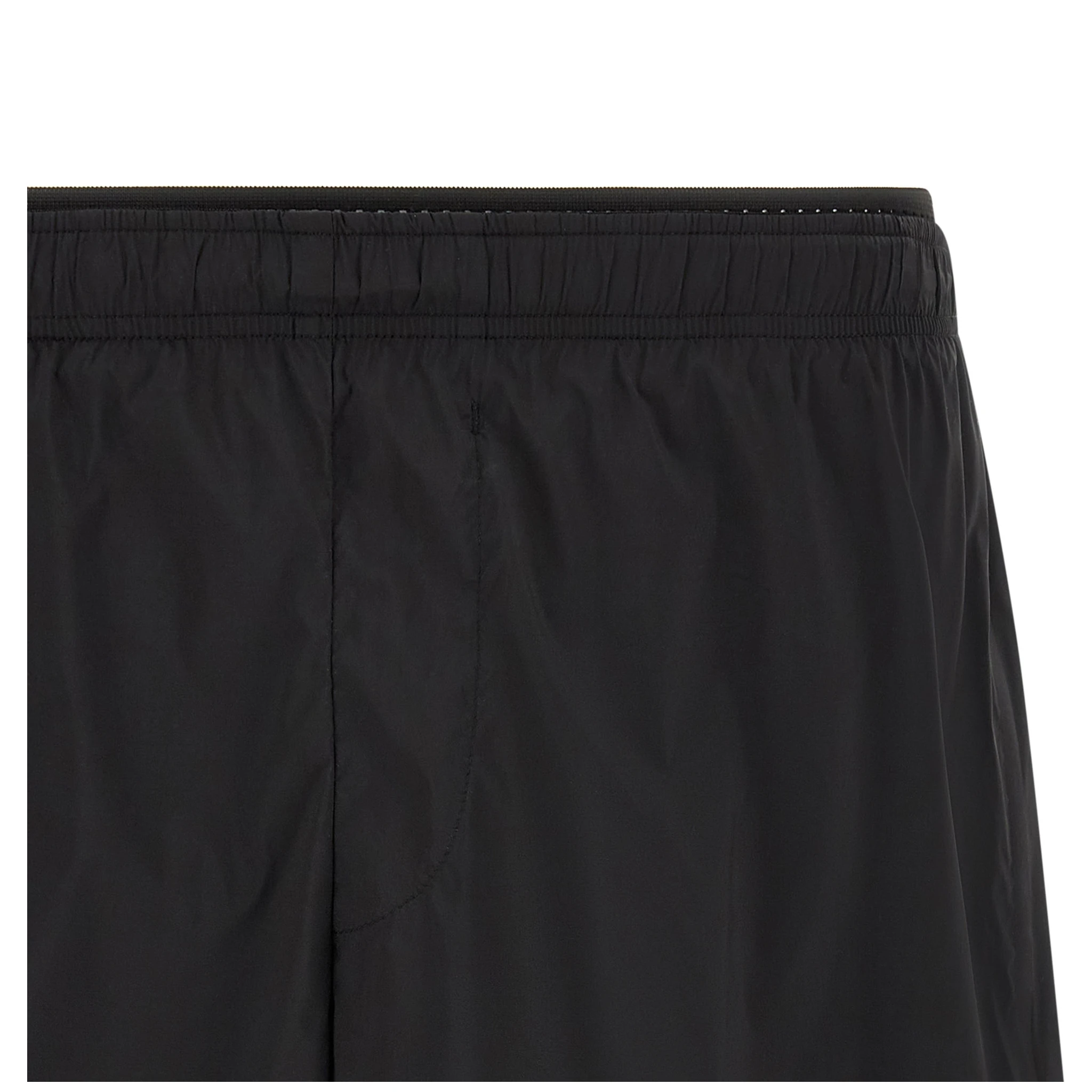 Black Nylon Bermuda Shorts