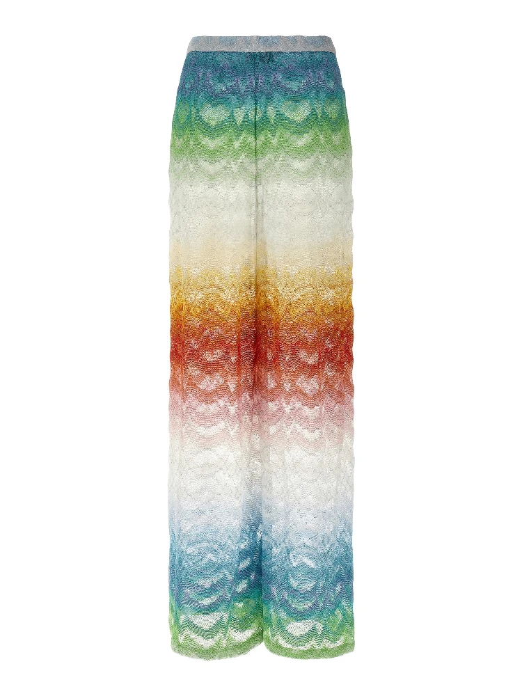 Multicolor Viscose Flared Pants alternative