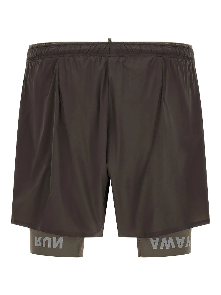 Gray Nylon Bermuda Shorts alternative