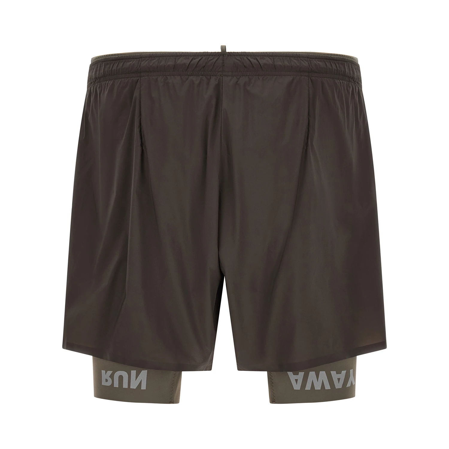 Gray Nylon Bermuda Shorts