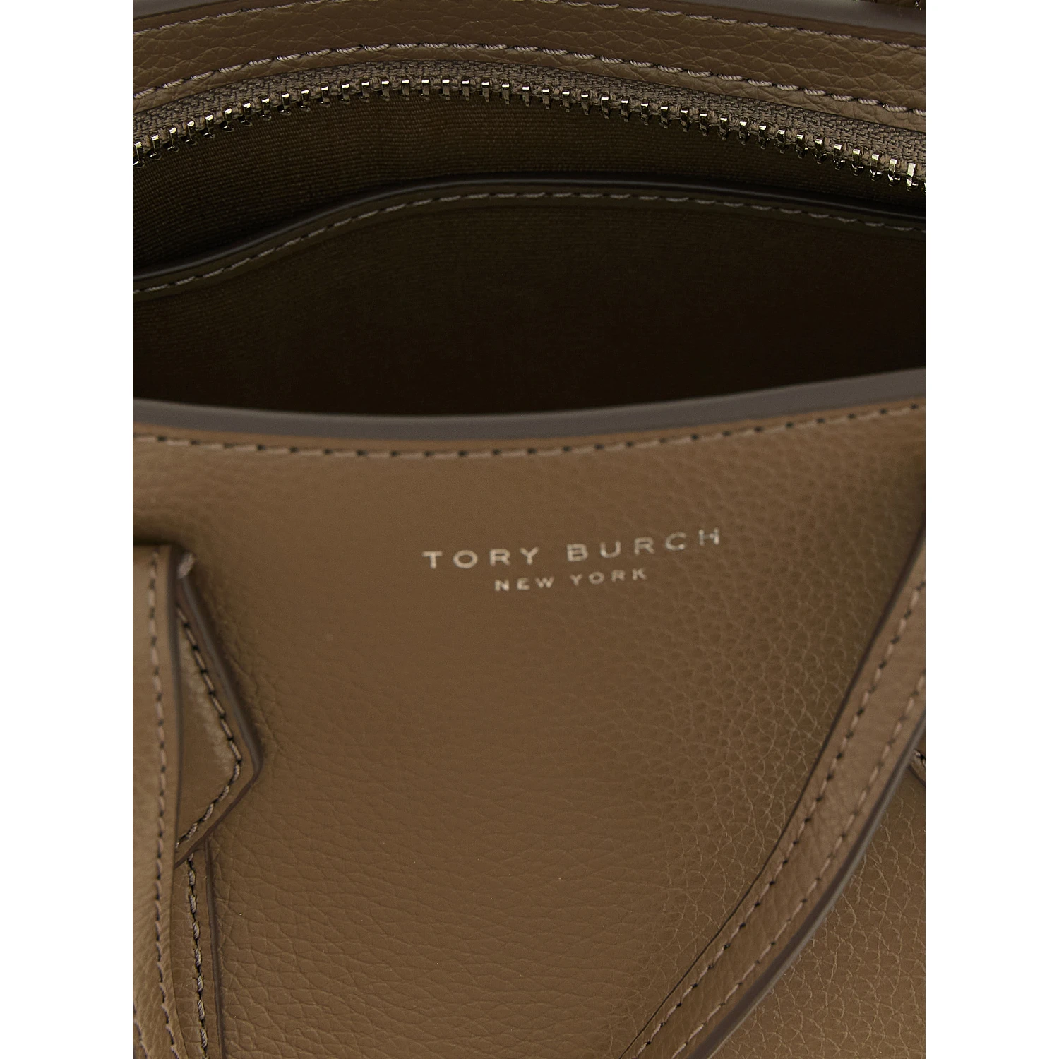 Brown Cowhide Tote Bag