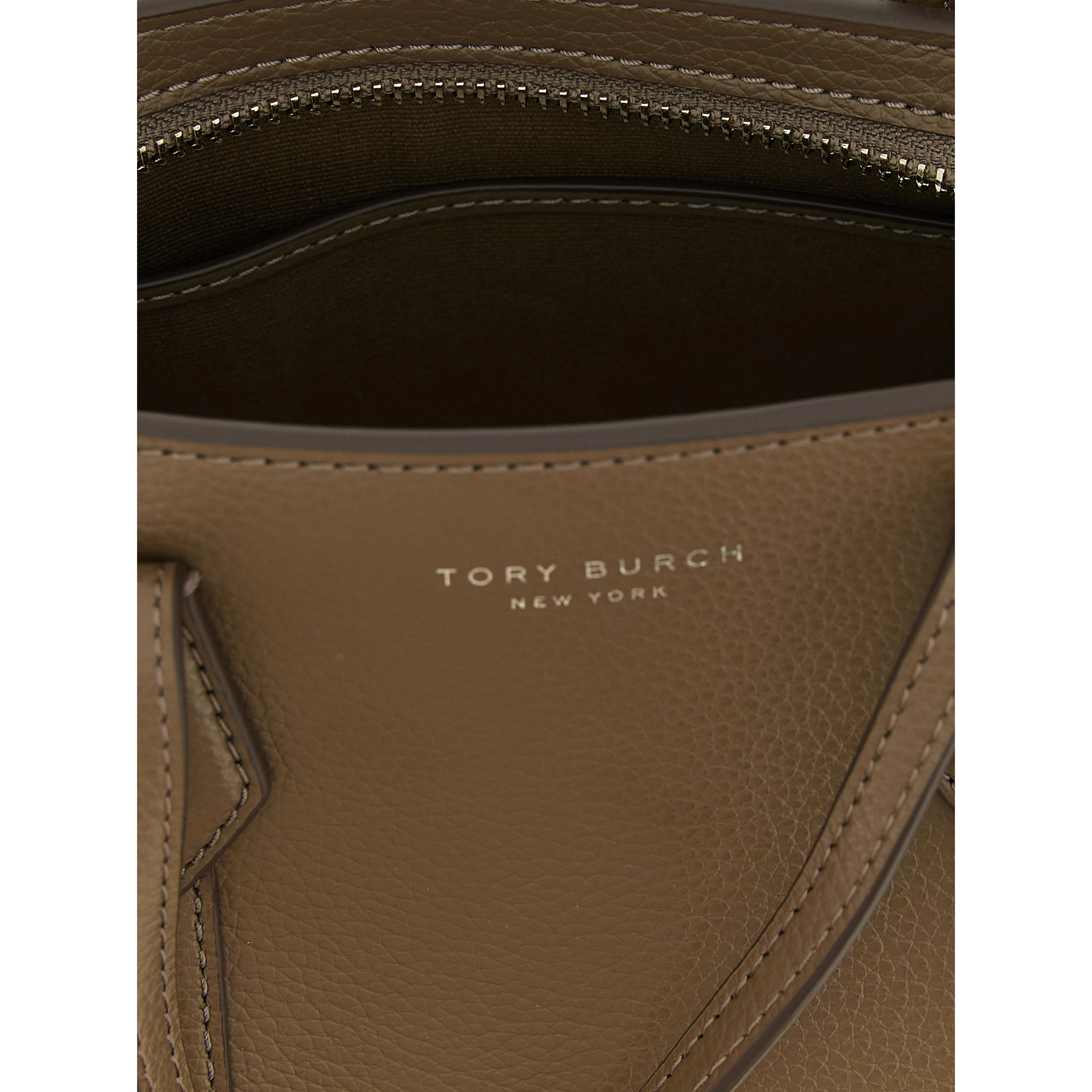 Brown Cowhide Tote Bag