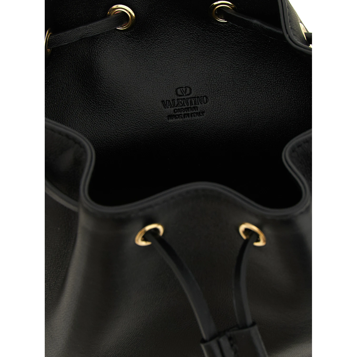 Black Lamb Leather Crossbody Bag