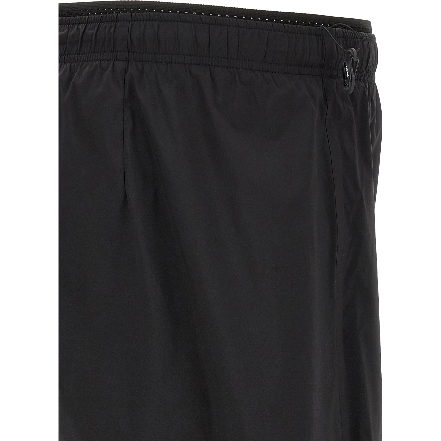 Black Nylon Bermuda Shorts