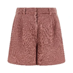 Multicolor Cotton Bermuda Shorts