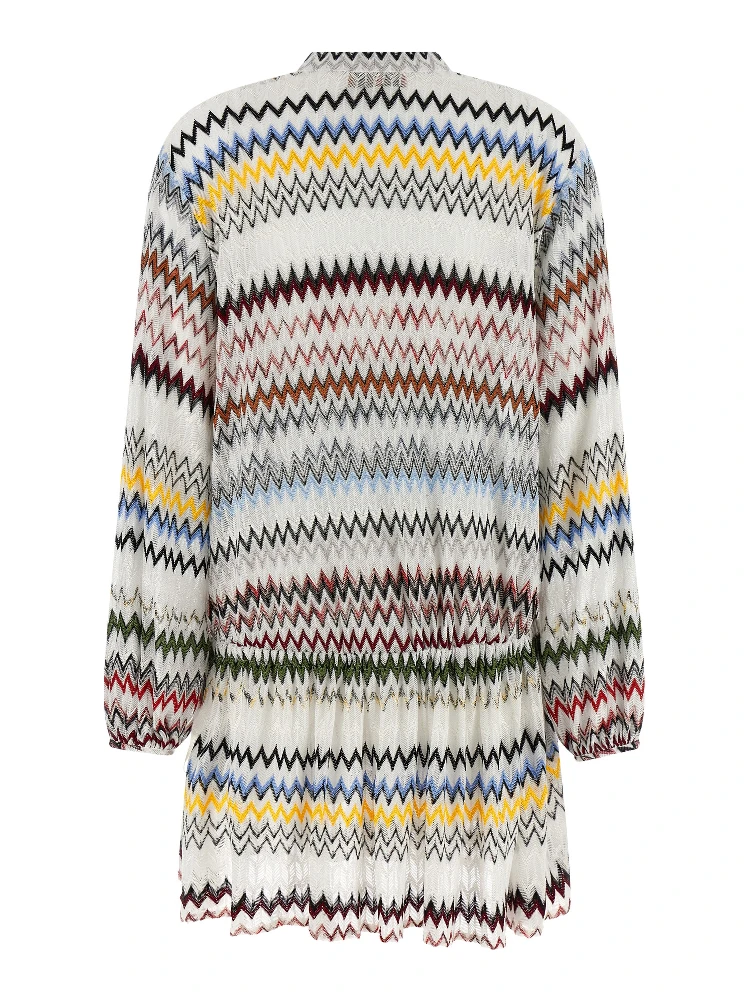 White Viscose Short Dress alternative