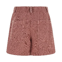 Multicolor Cotton Bermuda Shorts