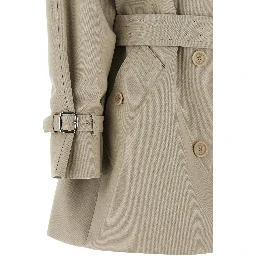 Beige Cotton Coat