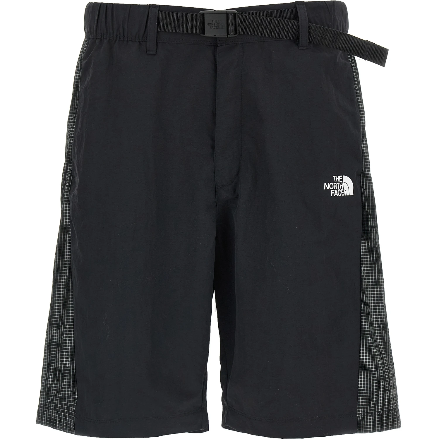 Black Nylon Bermuda Shorts