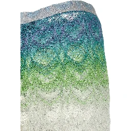 Multicolor Viscose Flared Pants