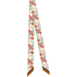 Multicolor Silk Foulard