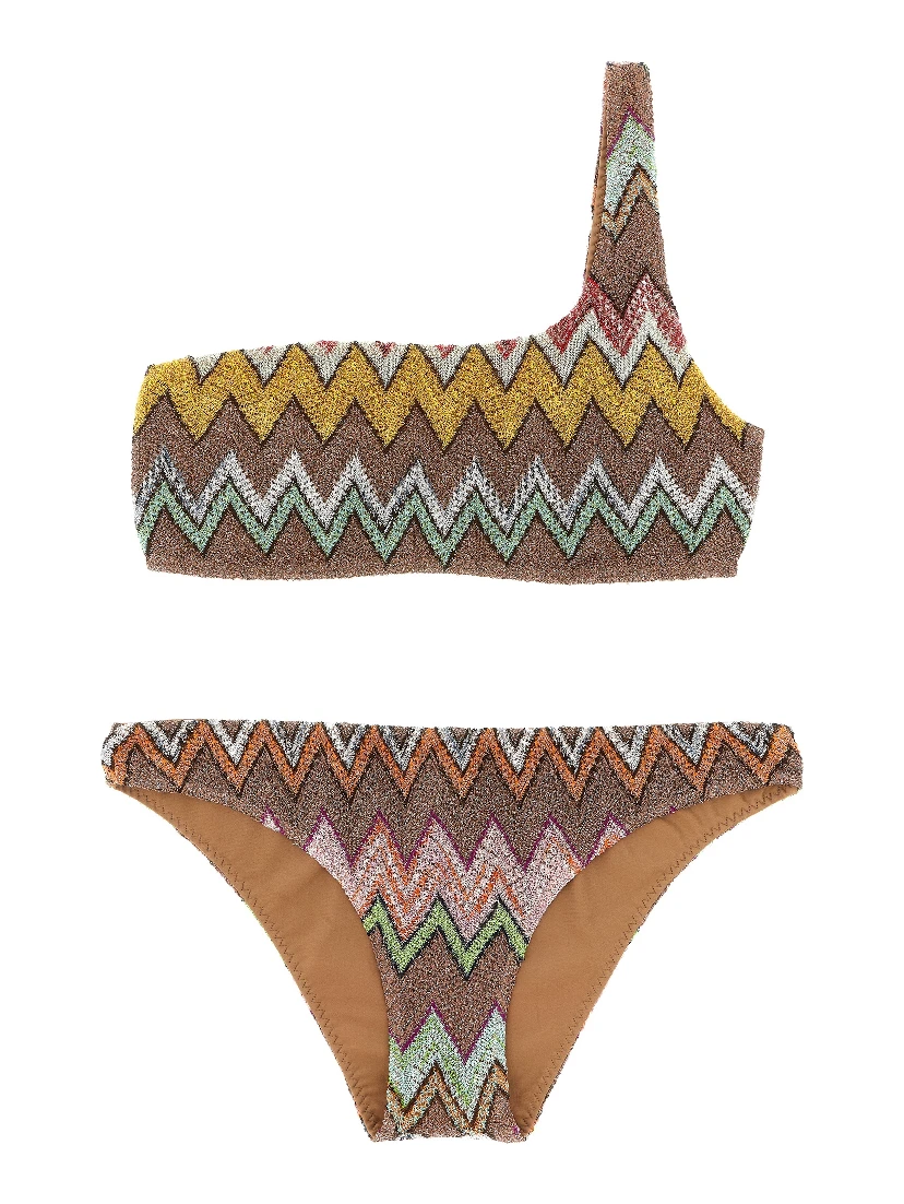 Brown Viscose Bikini